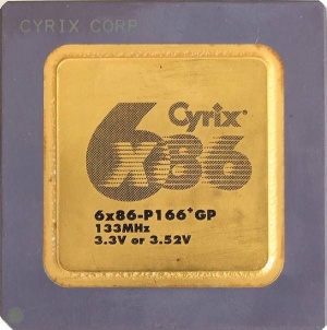 6x86 je bil najslavnejši Cyrixov procesor. Za konkurentoma je zaostajal le po zmogljivostih v igrah.